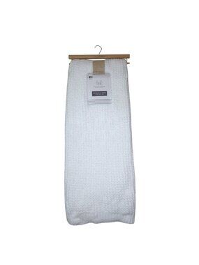 The Farmhouse By Rachel Ashwell Chunky Knit Throw Blanket 50X70" Soft Cozy